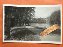 1931  3107 Genf, Rhône et le  Pont Butin.