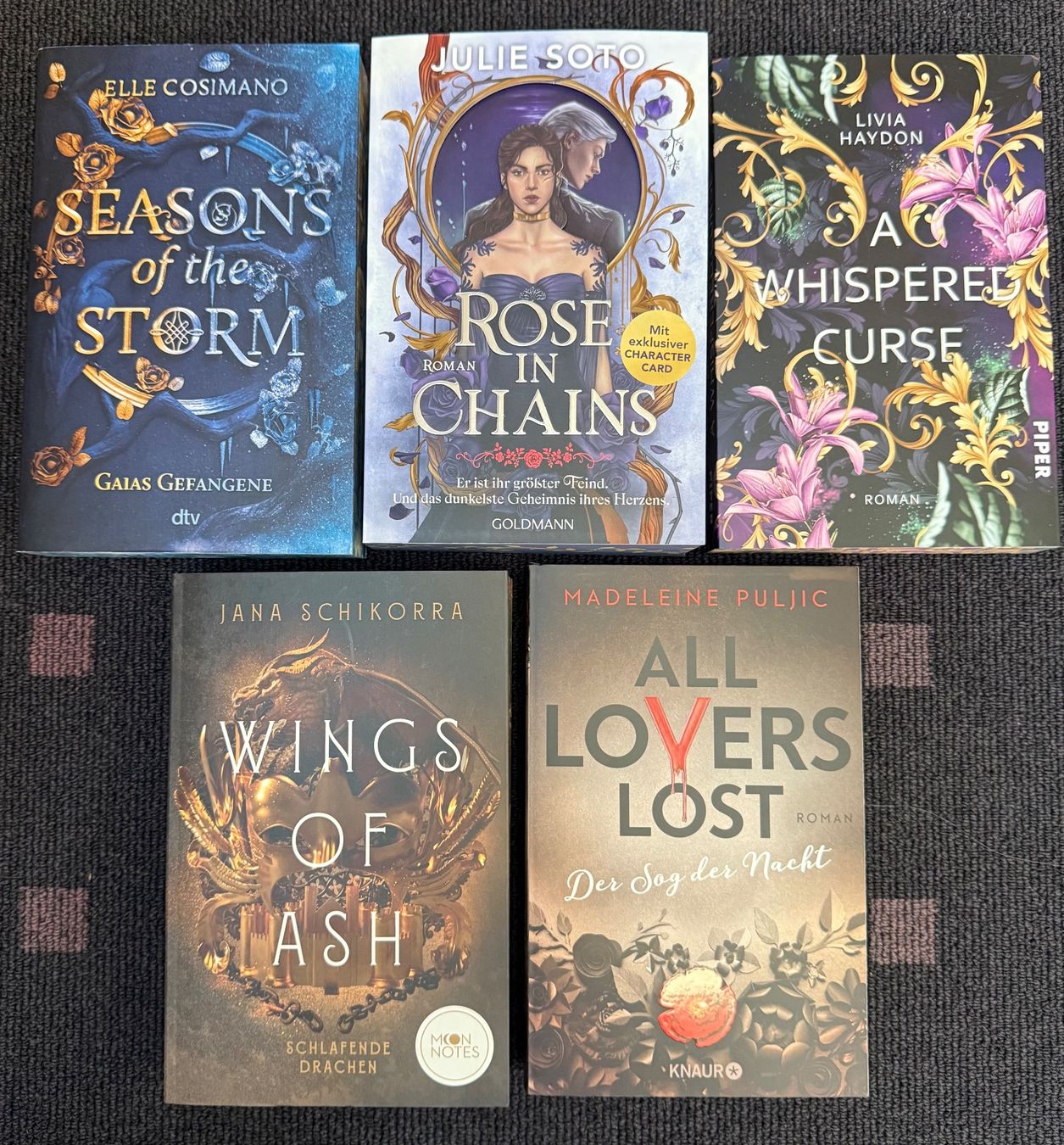 Livres: 5 Fantasy Romane Bücher-Set – Neuf (Voir description) à Eichberg par Lolapop18 2