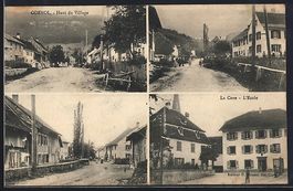 Cornol, Haut du Village, la Cure, l'éco