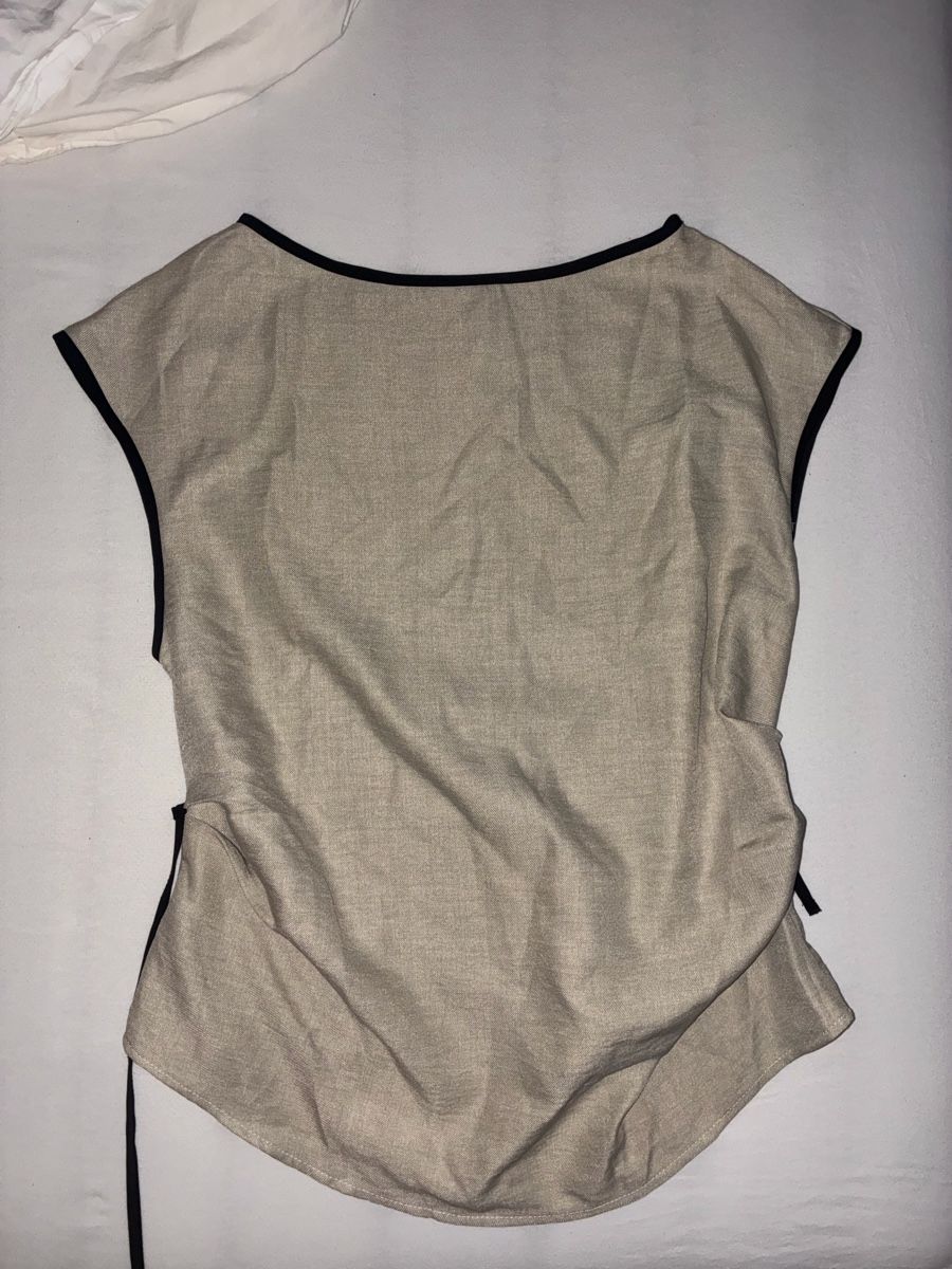 Tops: Damen Oberteil beige Grösse M mit Bindeband neu – Neuf (Voir description) à Regensdorf par Lorenaampm 2