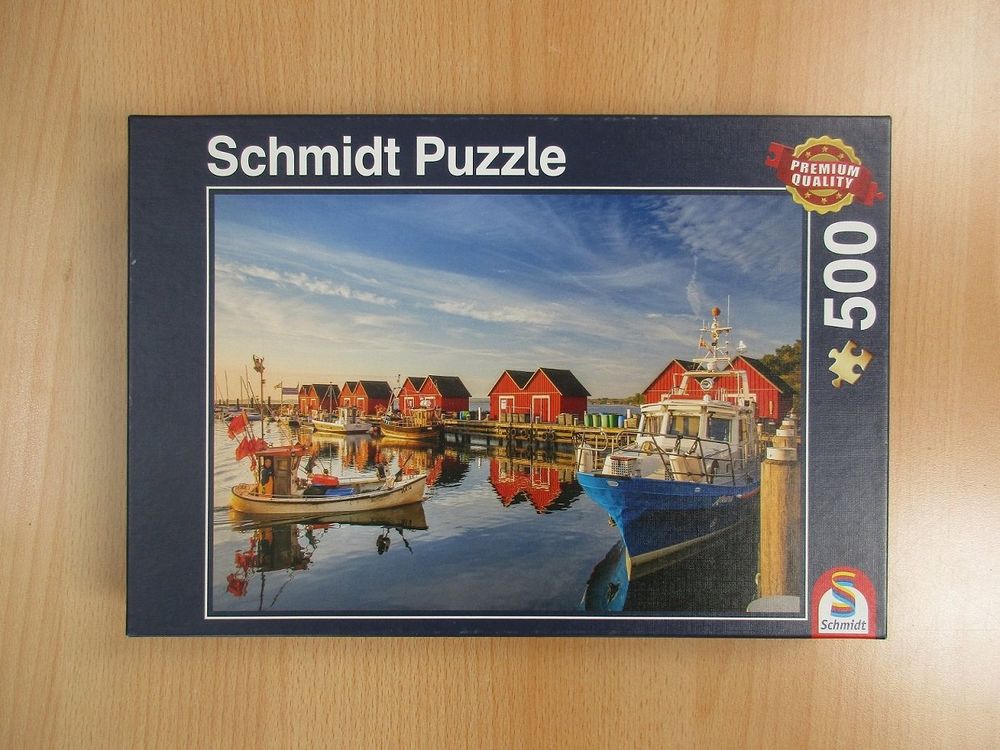 Schmidt Spiele Puzzle Baby Scarpette 500 Pezzi - Qualità Premium, Dimensioni 34.1x48.1 Cm