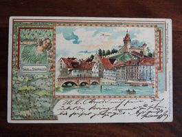 Gruss aus Schaffhausen, schöne AK