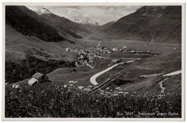 Andermatt gegen Furka, gelaufen 1938