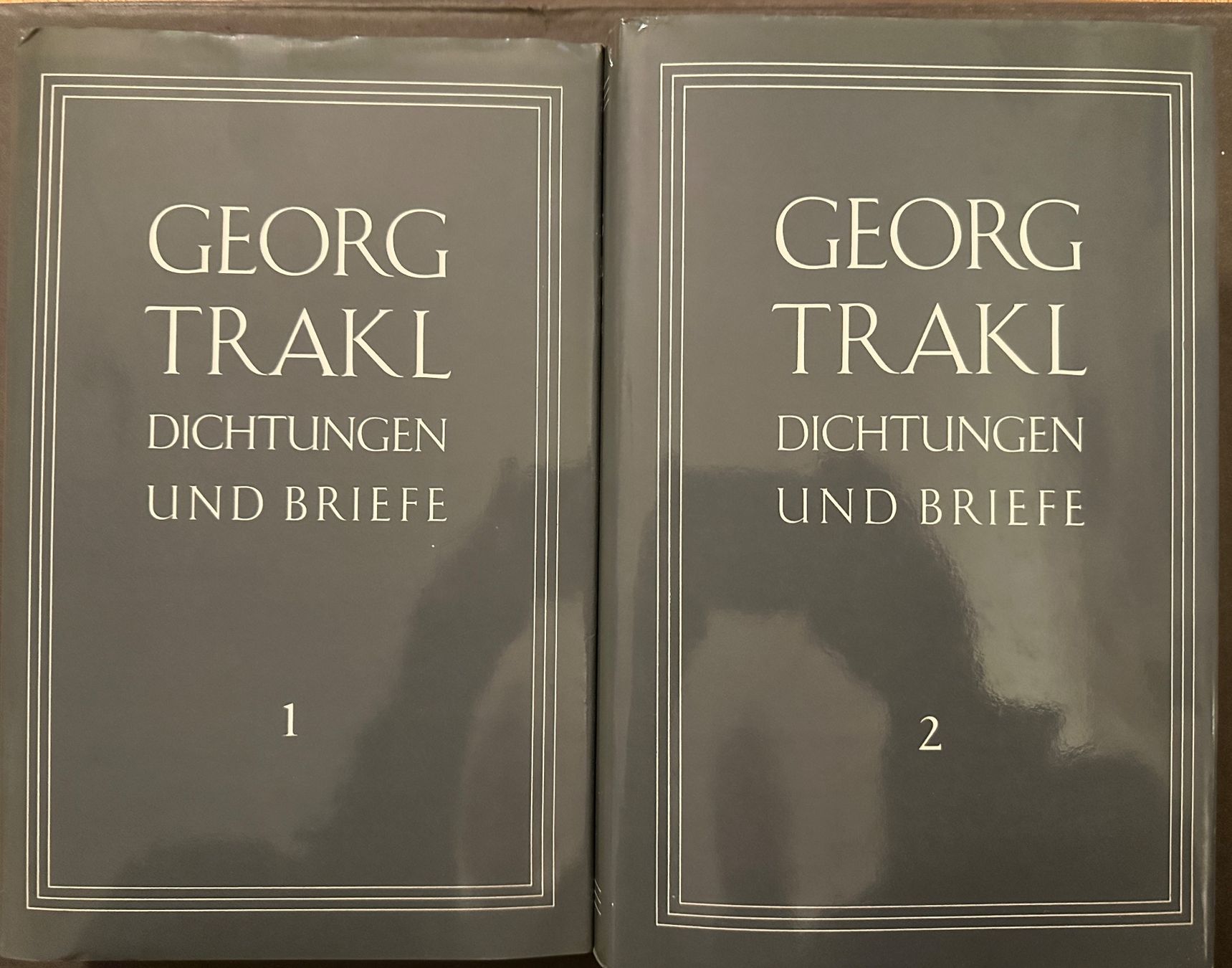 Libri: Georg Trakl: Dichtungen und Briefe. 2 Bde. – Usato da Zürich venduto da allp