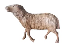 Antike Holzfigur Schaf Nr.2