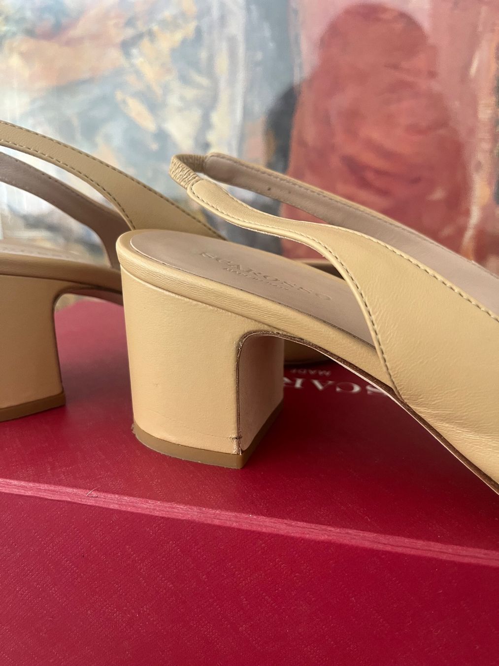 Scarpe da donna: Scarosso Miranda Nude Edit Slingback Pumps – Usato da Grand-Lancy venduto da Edicuni 4