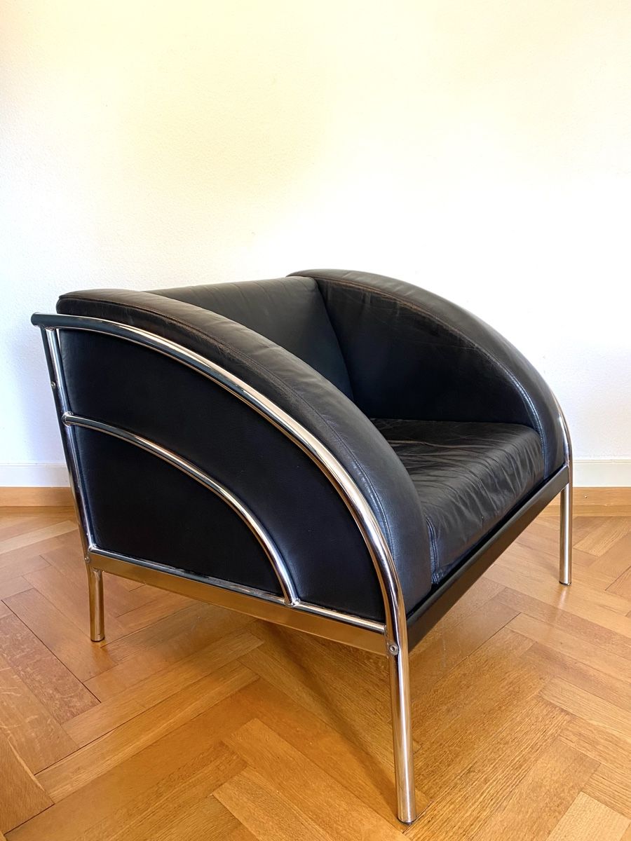 Sedie: Design Sessel Chair LC2 Corbusier Stil – Usato da Olten venduto da sportwelt 2