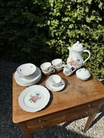 Hutschenreuther Geschirrset, Dekor mit Blumenmuster, Top!
