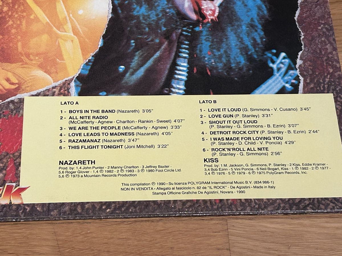 Dischi in vinile: Kiss & Nazareth. Vertigo – Usato da Faulensee venduto da Mizuno06 5