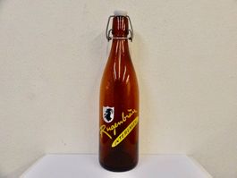 Bierflasche RUGENBRÄU INTERLAKEN GLASHÜTTE ST. PREX 1964