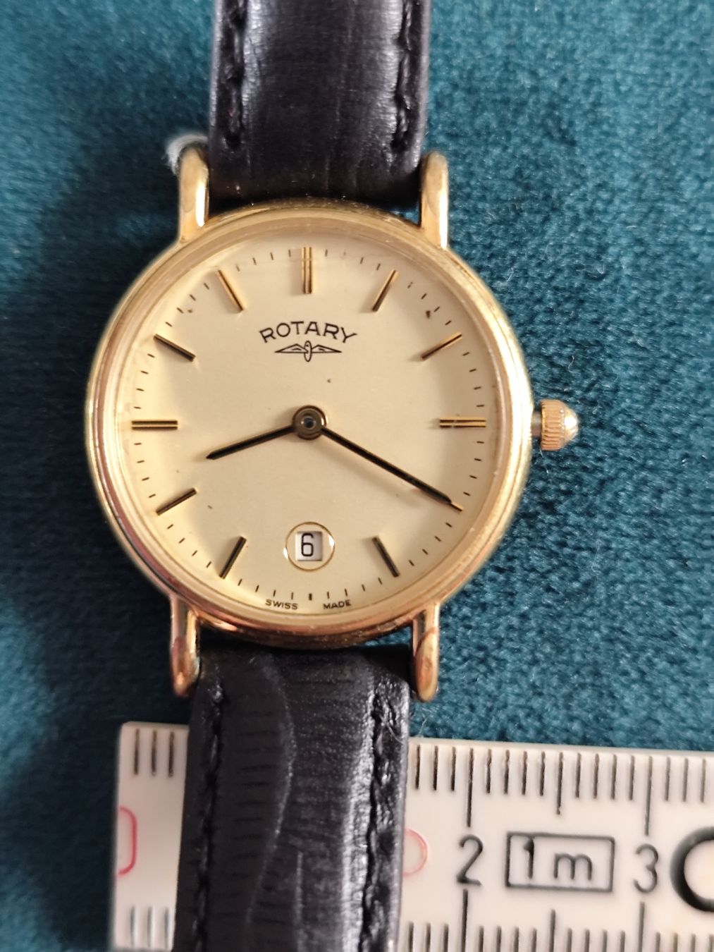 Rotary Uhren: Montre Rotary plaquée or – Gebraucht aus Neuchâtel von sis_2wcq 3