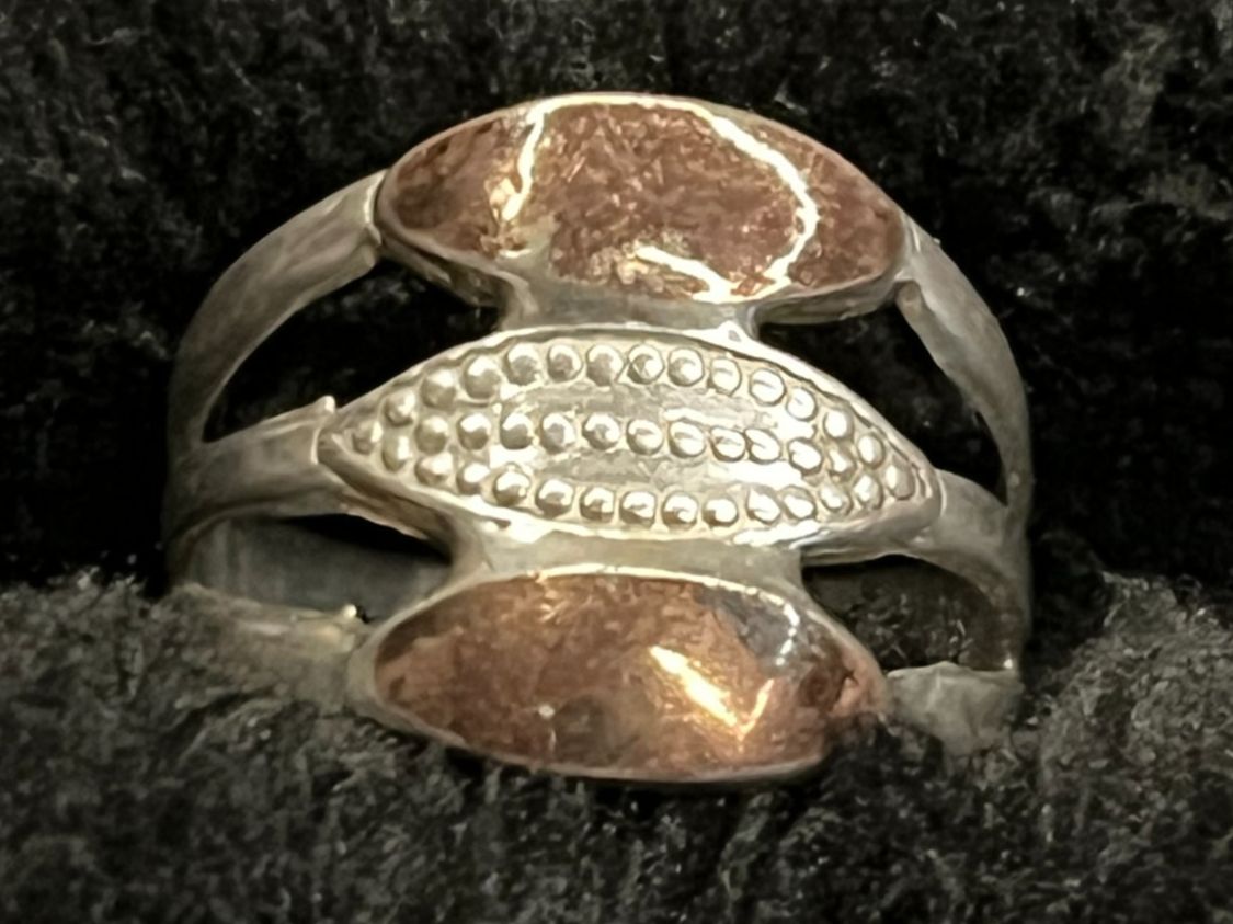 Ringe: Ring Silber 925 Gold 750 – Gebraucht aus Bettwiesen von wicking27