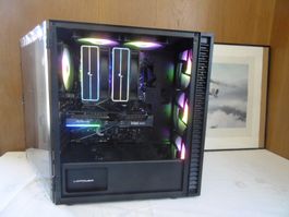 RGB Gaming PC Intel B580 12 GB 32 GB RAM NVME 500 GB - Neu