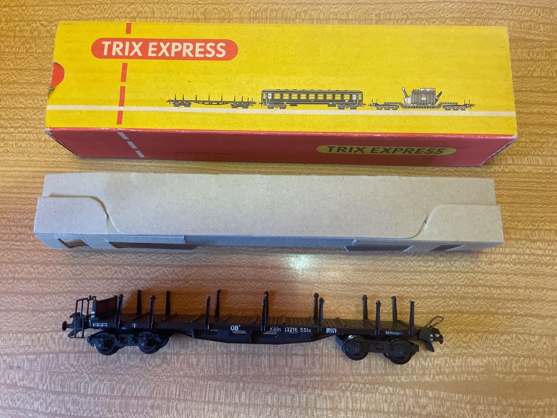 Trix Modellini di ferrovie: Trix Express H0 3499 DB Rungenwagen – Usato da Suhr venduto da Daneli7 4