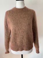 Second Female Strickpullover Gr. M braun/rosa, Mohair Wolle