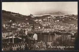 AK St. Gallen, Westquartier mit Säntis