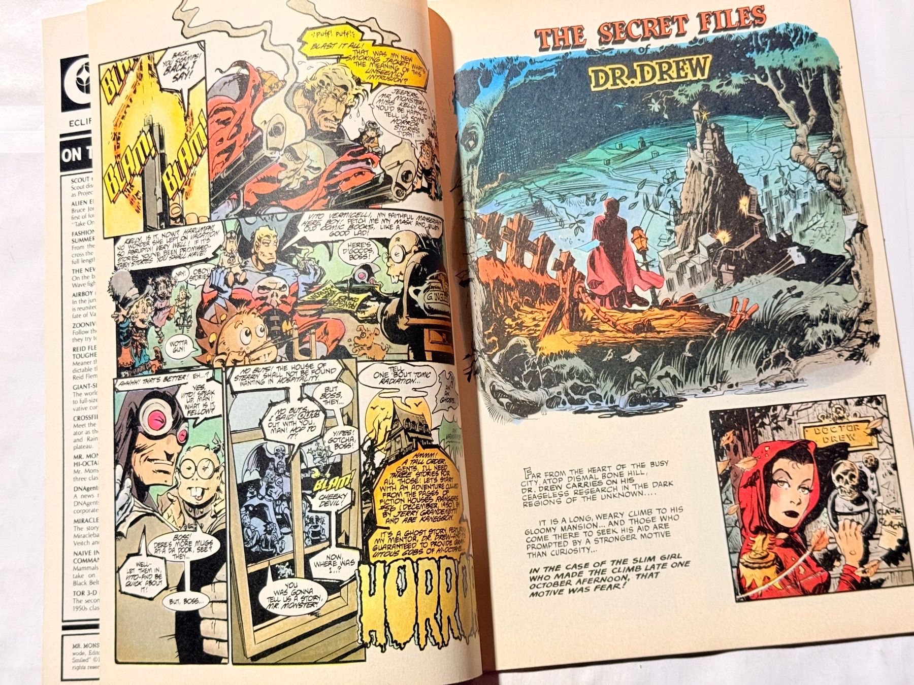 Fumetti: Mr. Monsters Horror Hi-Octane Comic .#1! - US Import... – Usato da Zuerich venduto da SonderArt-Wertgut 3