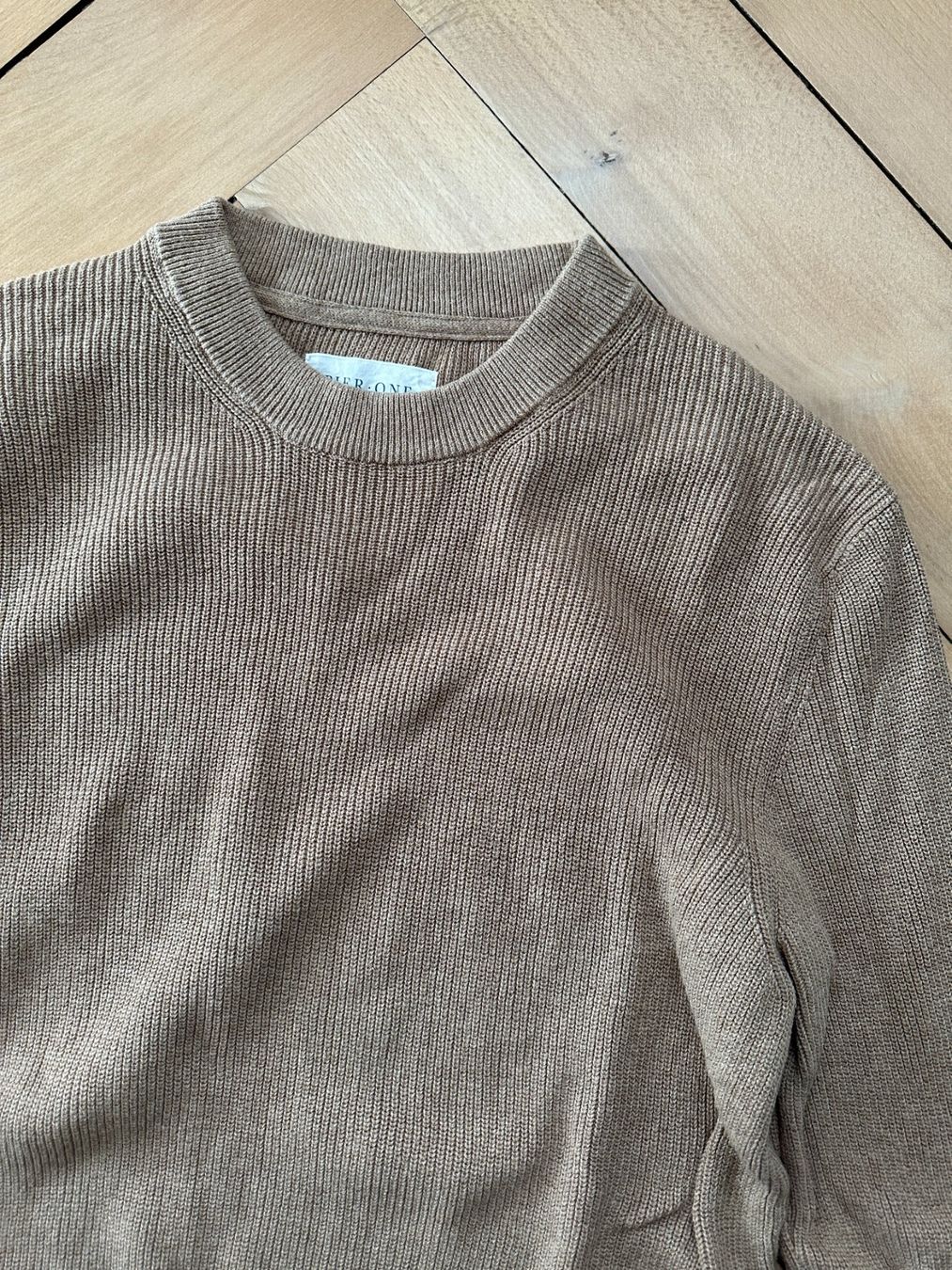 Pulls & Sweat-shirts: PIER ONE - Strickpullover hellbraun M – D'occasion à Zürich par Diazaio 1