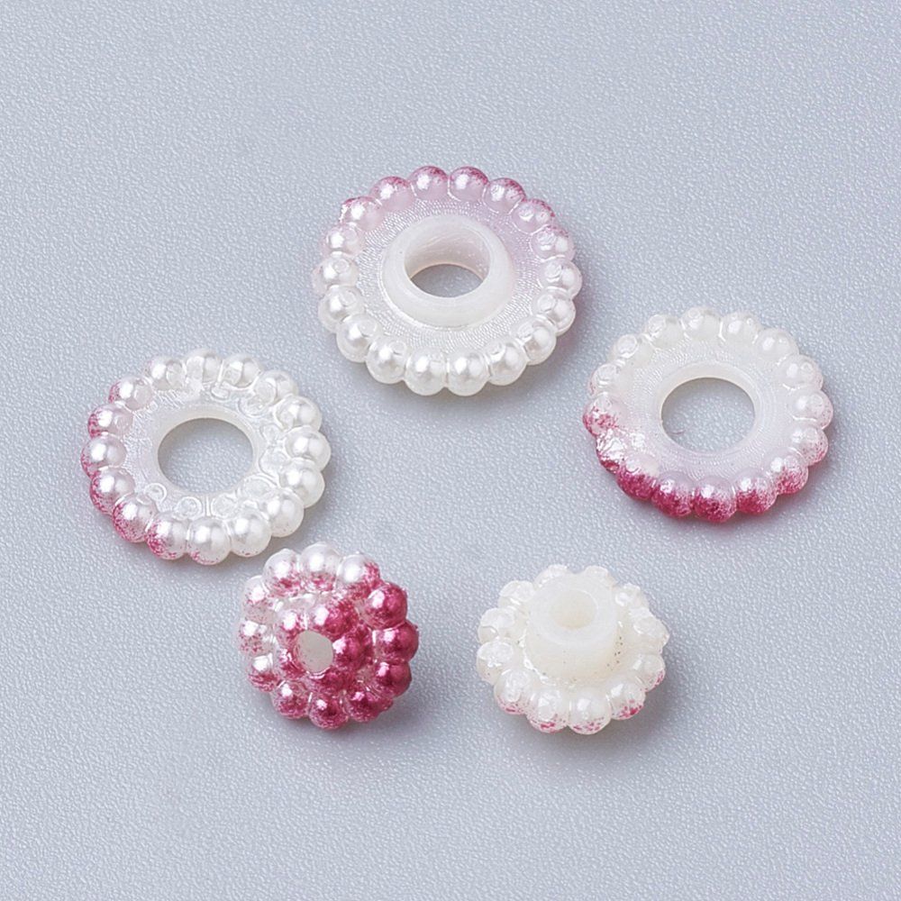 Perle (finte): Acrylperlen Beere Cerise 10mm / 10St. – Nuovo (secondo la descrizione) da Rüegsau venduto da Tausendfreund 2