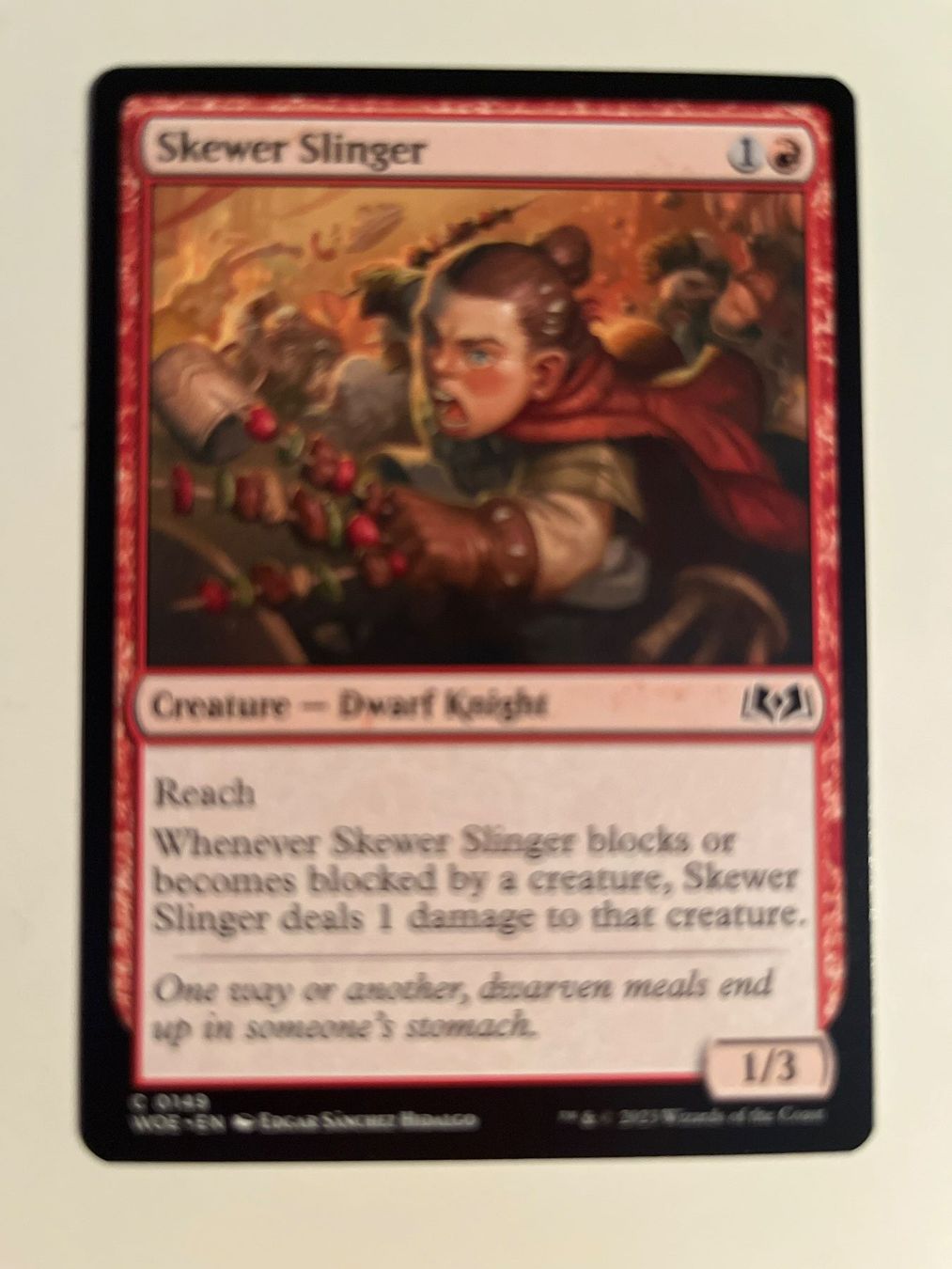 Magic The Gathering Cartes à collectionner: 1 x Skewer Slinger - Magic: The Gathering - MtG – D'occasion à Kriens par Shadi1980