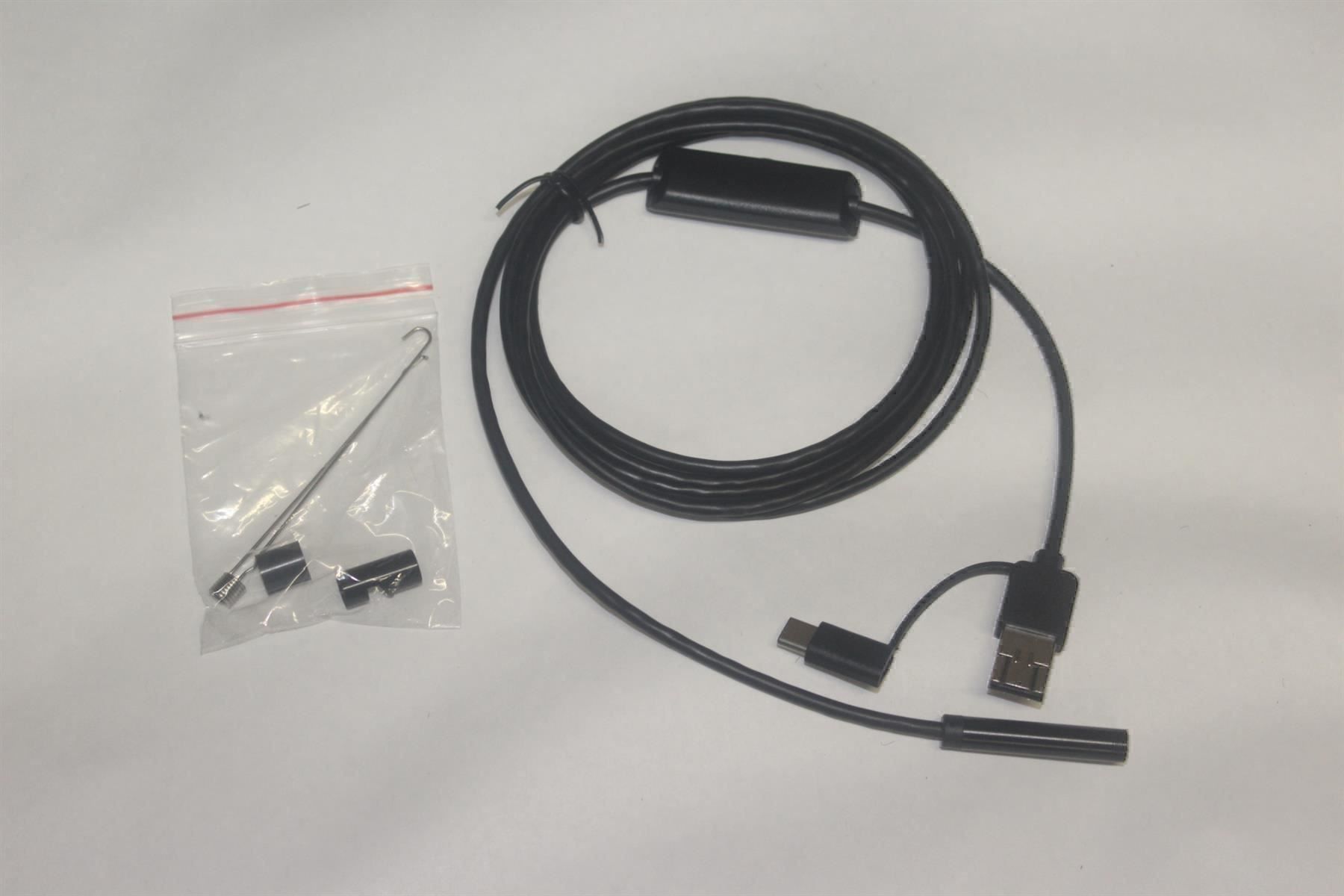 Fotocamera: 3in1 USB Endoscope Kamera Restposten – Nuovo (secondo la descrizione) da Kirchdorf AG venduto da Lionstein