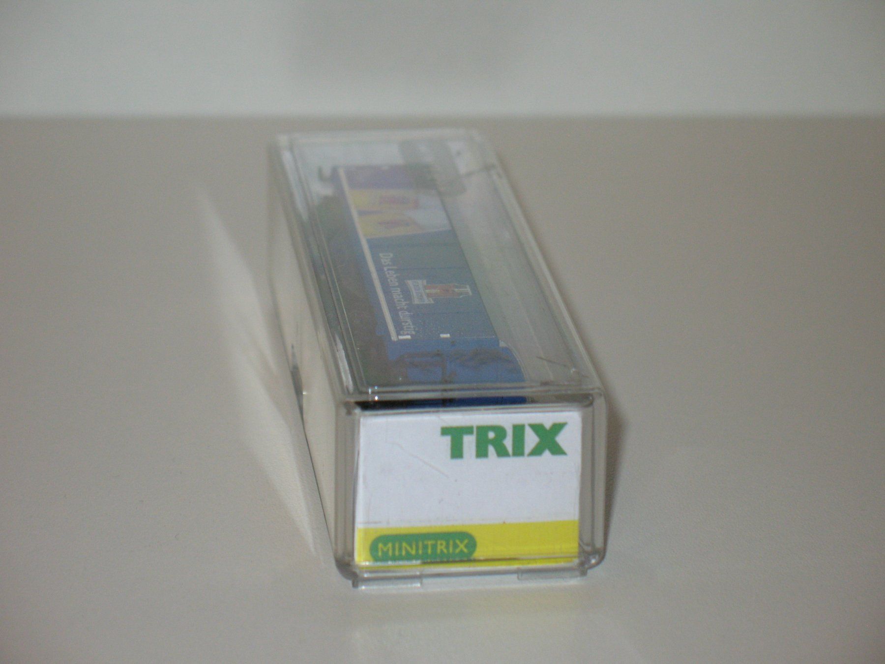 Trix Modelleisenbahnen: Schiebewandwagen der SBB "Feldschlösschen" / Minitrix 15605 – Gebraucht aus Ettiswil von Caapraibex 7