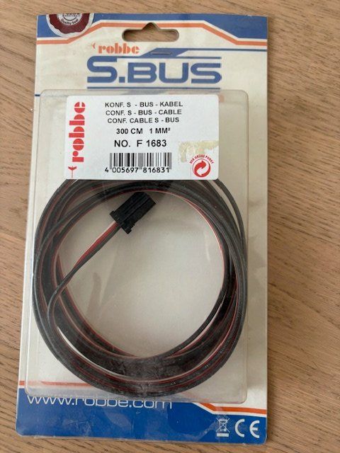 Cavi: S.BUS Kabel, 300cm  von robbe – Nuovo e nell'imballaggio originale da Würenlingen venduto da Delfinli1