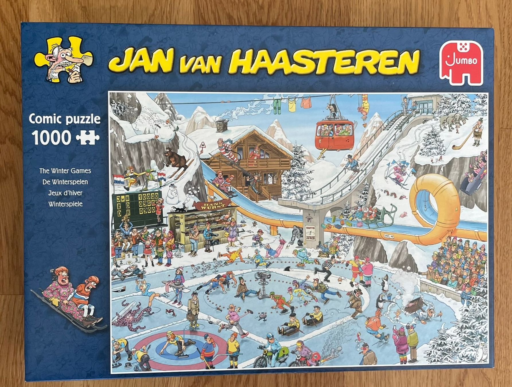 Puzzle: Jan van Haasteren - The Winter Games – Usato da Horgen venduto da Gugga26