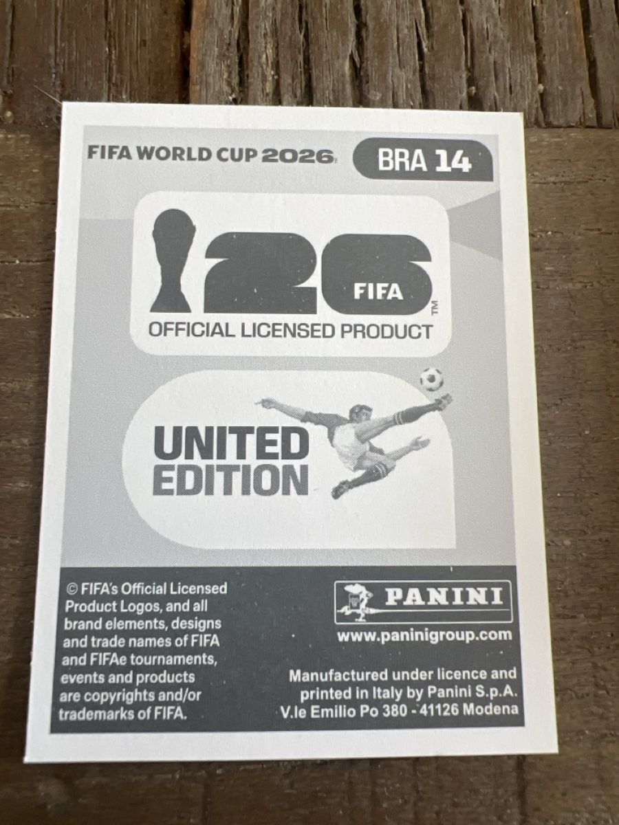 Panini Sammelbilder & Trading cards: BRA 14 – Neu (gemäss Beschreibung) aus Balsthal von pas_6qqf