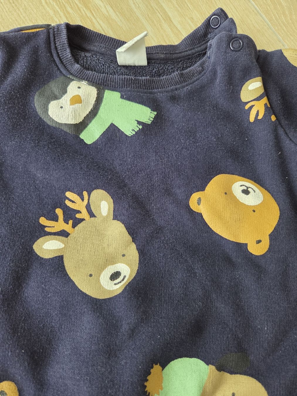 C&A Maglioni & Felpe: Pull chaud hiver bébé animaux forêt taille74 – Usato da Neuchâtel venduto da bilao 2