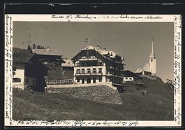 Tenna, Kurhaus Alpenblick mit Umgebung, 