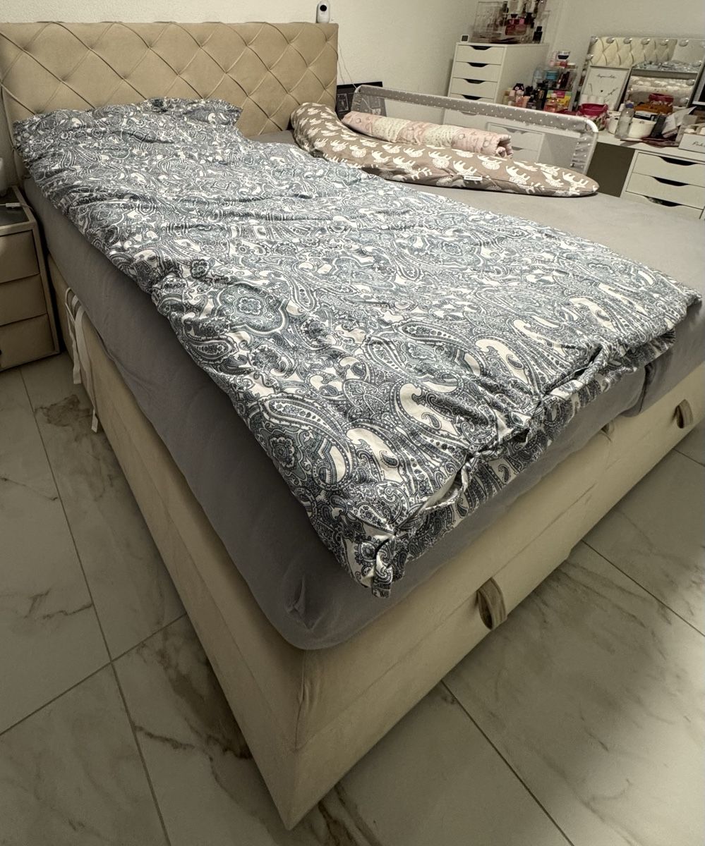 Letti: Grosses, modernes Boxspringbett mit Stauraum, 180x200cm – Nuovo (secondo la descrizione) da Münchenstein venduto da Anojan95 1