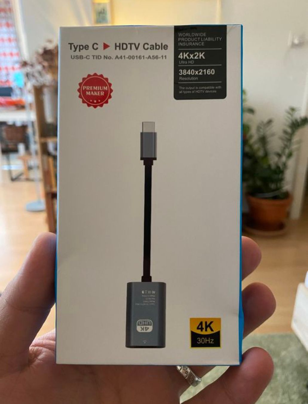 Adapter: Type C ▶️ HDMI Cable Adapter – Neu (gemäss Beschreibung) aus St-Maurice von Aran_Cash