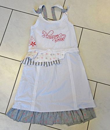 Kleid Another World Weiss/Grau Grösse 92