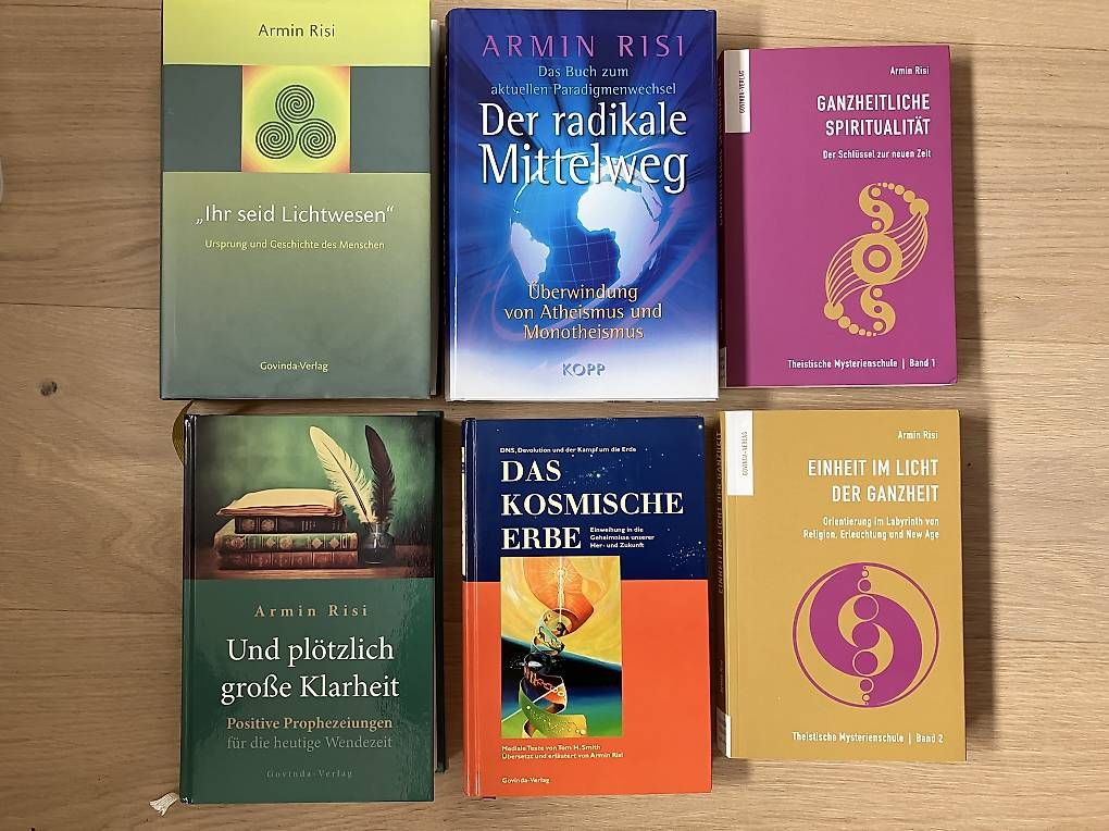 Libri: 6 Bücher von Armin Risi – Nuovo (secondo la descrizione) da Arnegg venduto da Redandblue2011