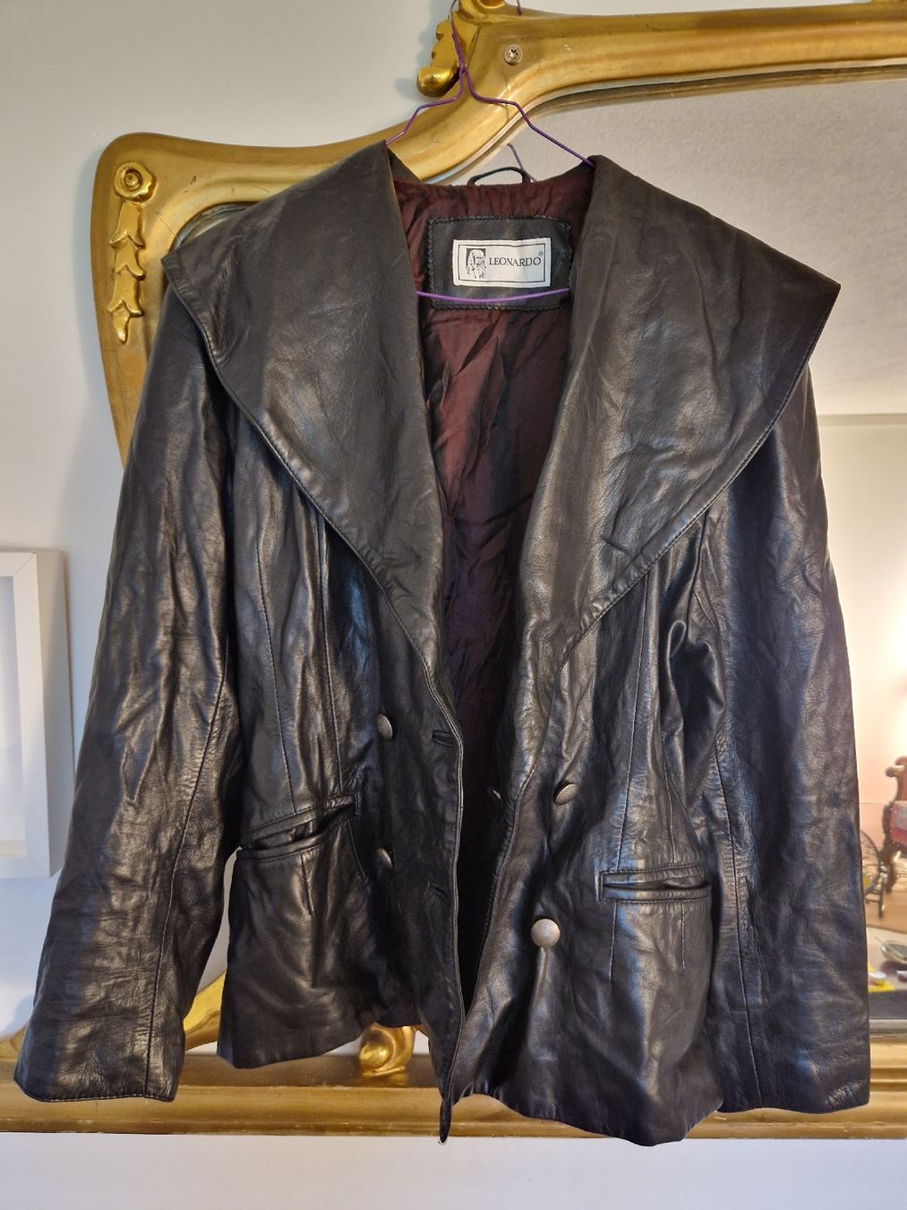 Jacken: Vintage echte sehr feine Lederjacke Leonardo – Gebraucht aus Jona von HappyHappyHappyHappy 2