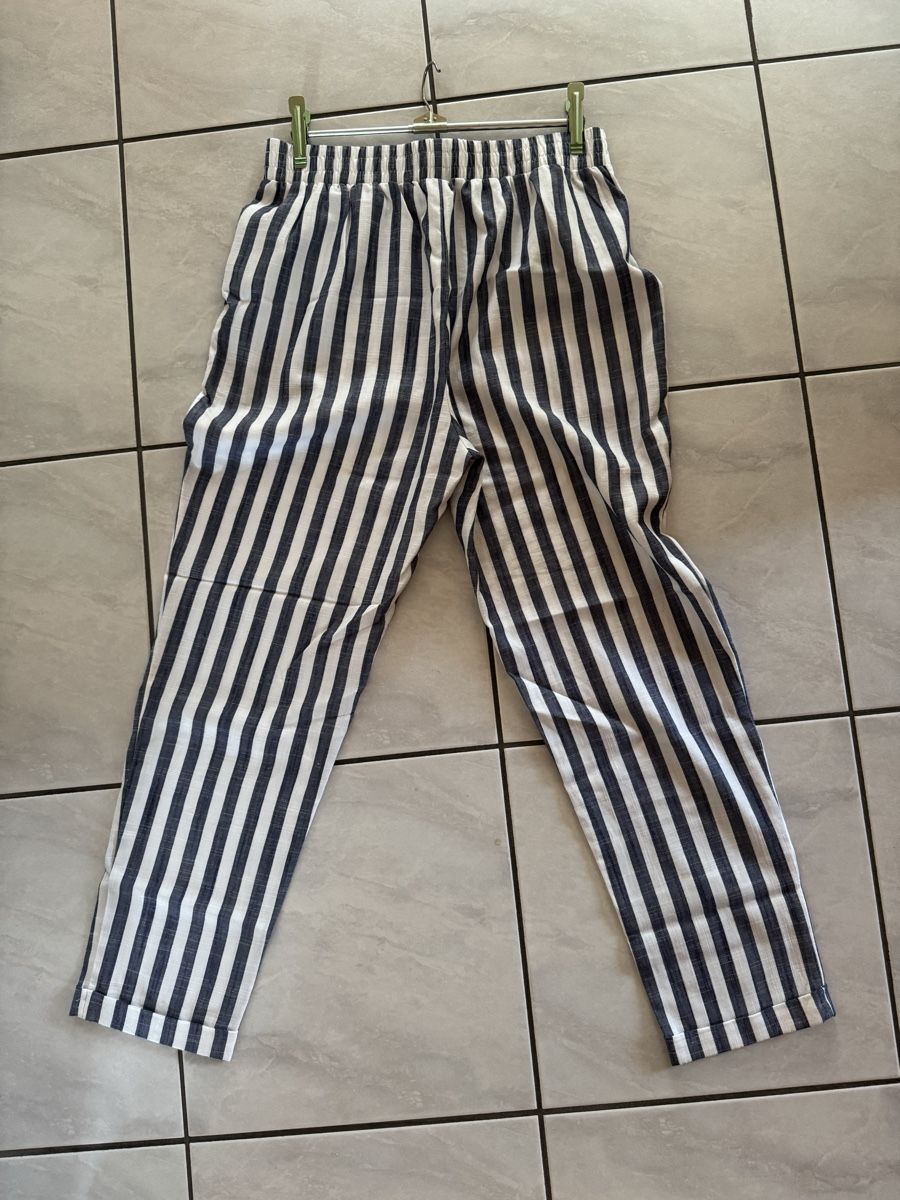 Stradivarius Pantaloni: Gestreifte Sommerhose von Stradivarius, Gr. M – Usato da Hergiswil NW venduto da kaufe_bei_kaufmann 7