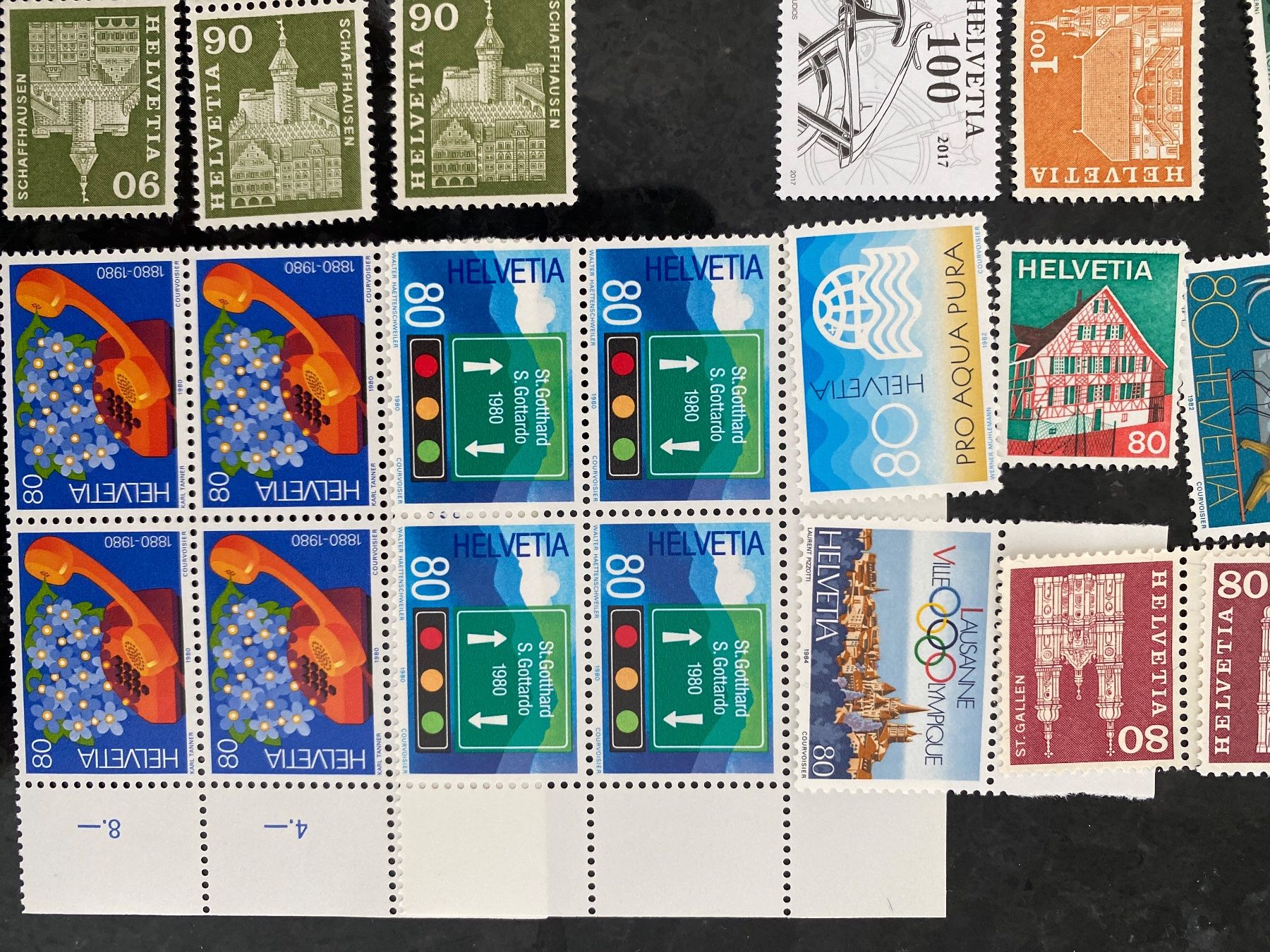 Alle Briefmarken: 102.10Fr Frankaturware Sammlung postfrisch ungestempelt – Neu (gemäss Beschreibung) aus Wil SG von Chefsugus 5