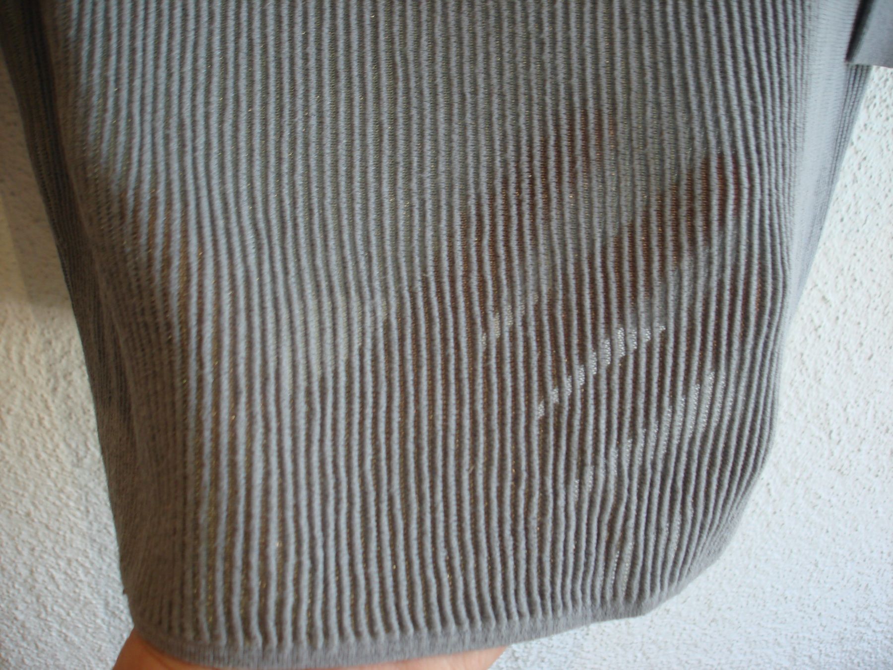 Maglioni & Felpe: GC FONTANA leichter Strickpullover, silbergrau, Gr. M – Usato da Boswil venduto da LuziaB01 3