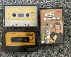3er Set Kinder Kassetten: Pinocchio, Hexe, Kliby-Caroline