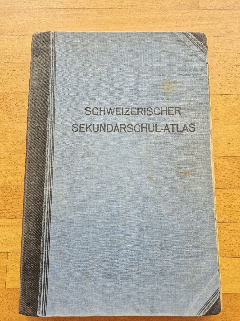 Bücher: Schulbuch, Schweizerischen Sekundarschule-Atlas 1934 – Gebraucht aus Wädenswil von Orso31