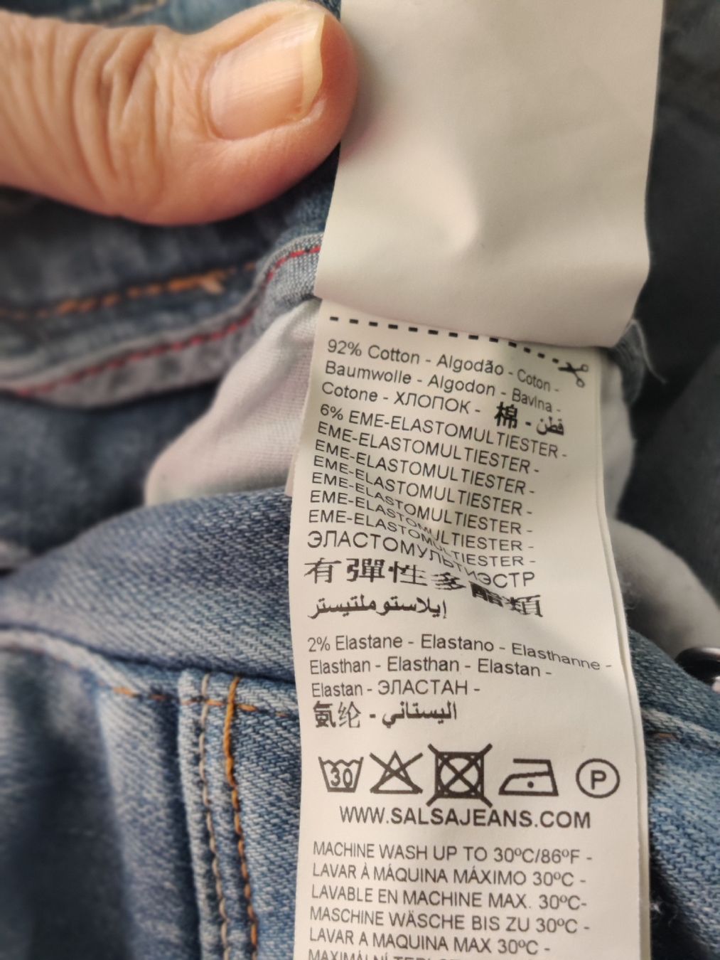 Salsa Jeans: Salsa Jeans Denim Dungarees; Size EUR44 – Nuovo (secondo la descrizione) da Neirivue venduto da naz_z28w 7