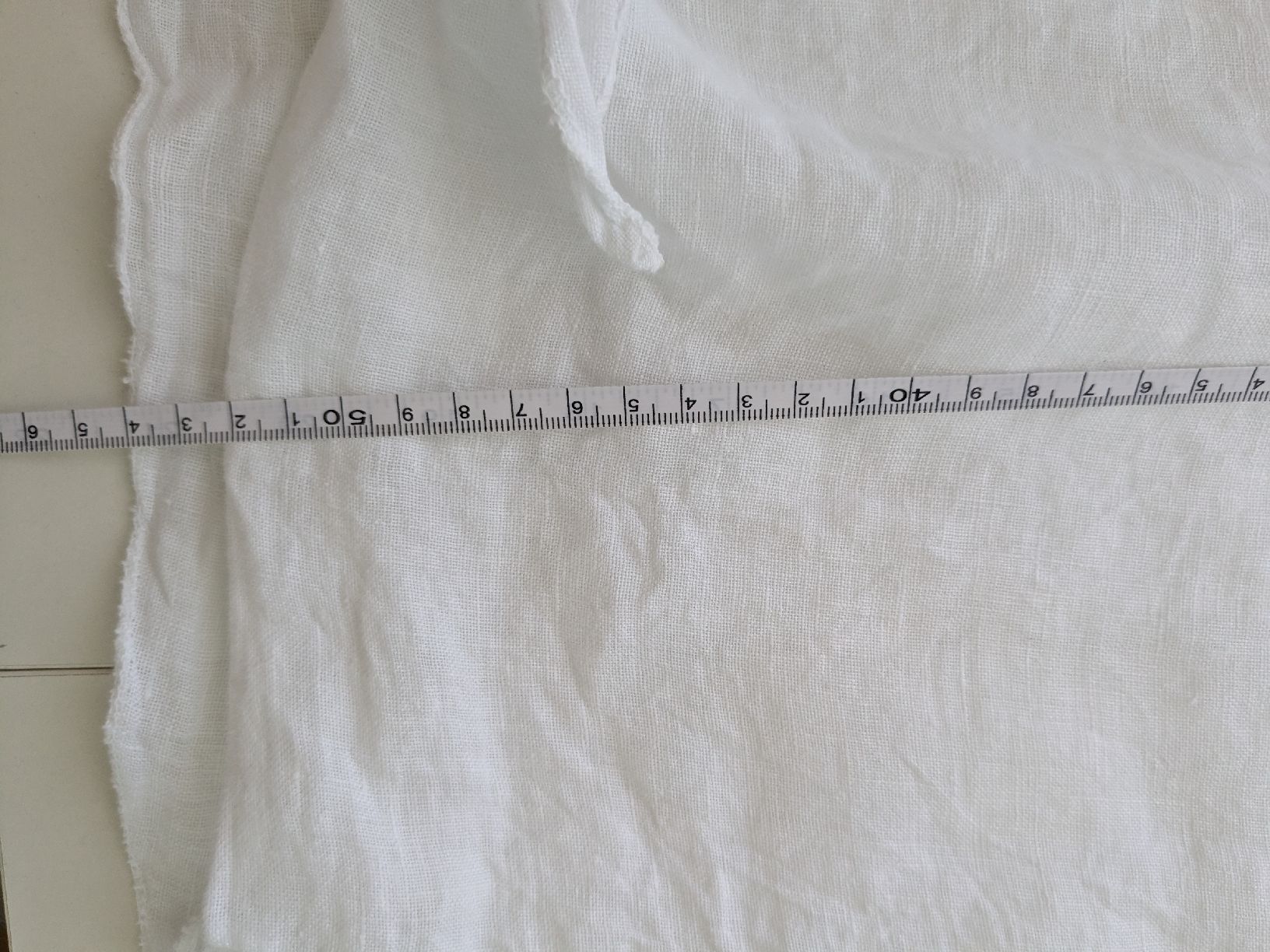 Blusen: Leichtes Leinen-Blusenshirt mit Fransen-Ärmelchen Gr.L – Gebraucht aus Rorschach von olg_5qq2 3
