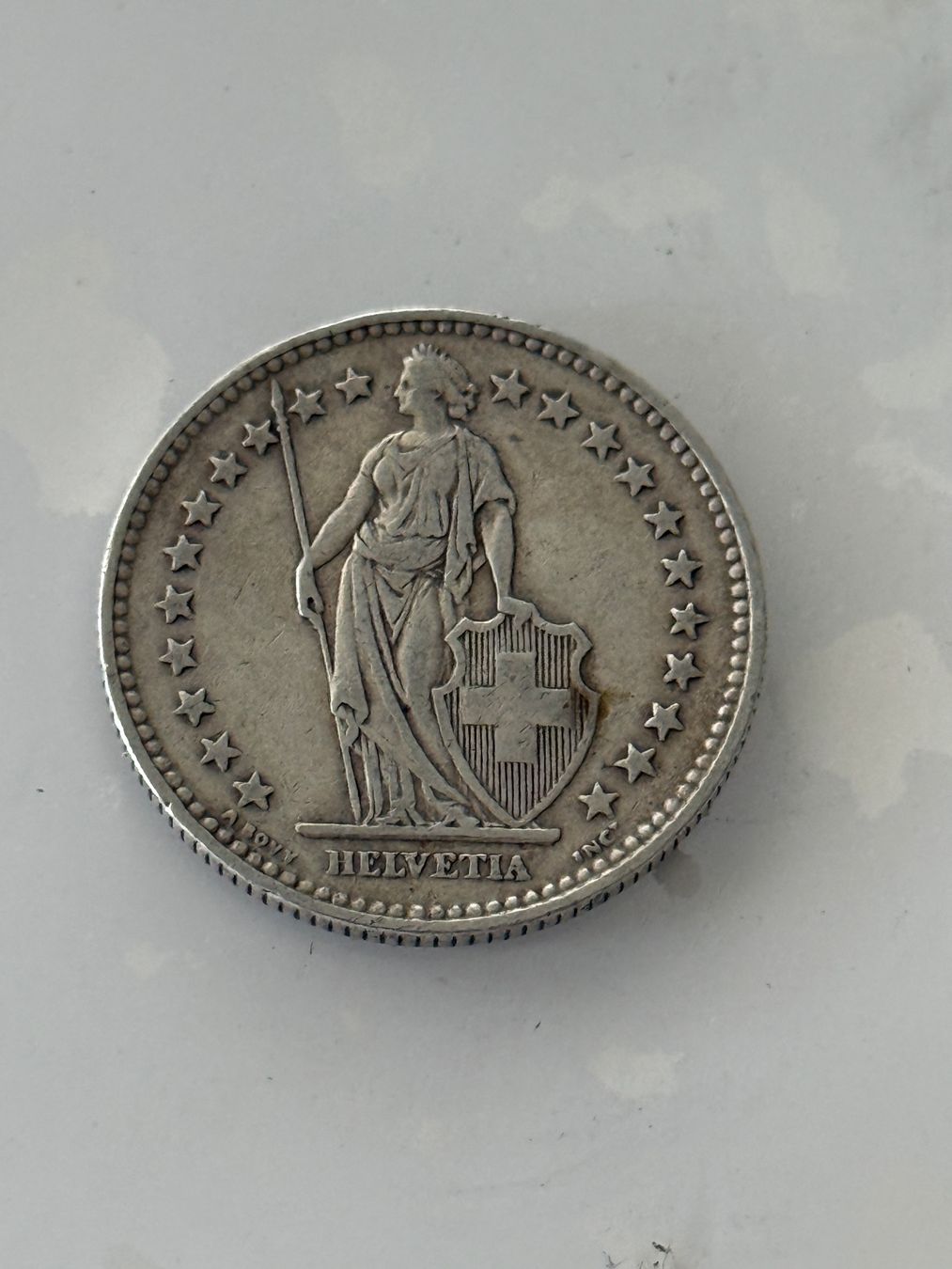 Tutti le monete: 2 Franken 1936  Rar – Usato da Wallisellen venduto da SWISS_SILVER1 1
