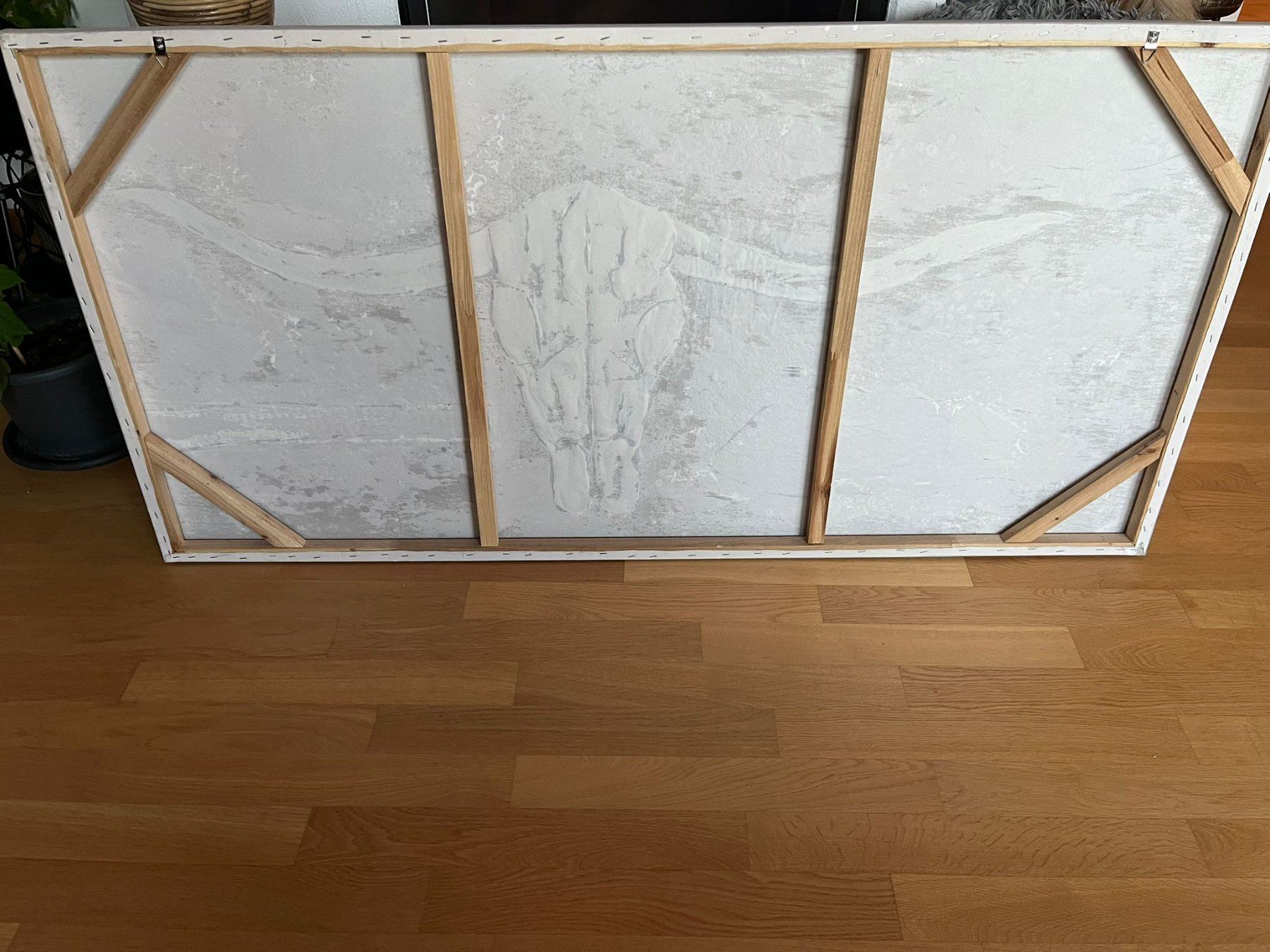 Foto & Immagini: Big longhorn skull painting – Usato da Niederglatt ZH venduto da HaloHos 5