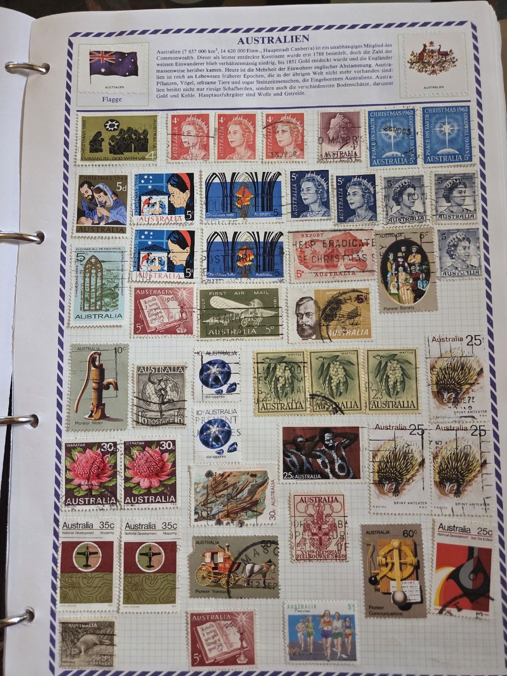 Tous les timbres: Exotische Briefmarken Australien – D'occasion à Riehen par str_2msn