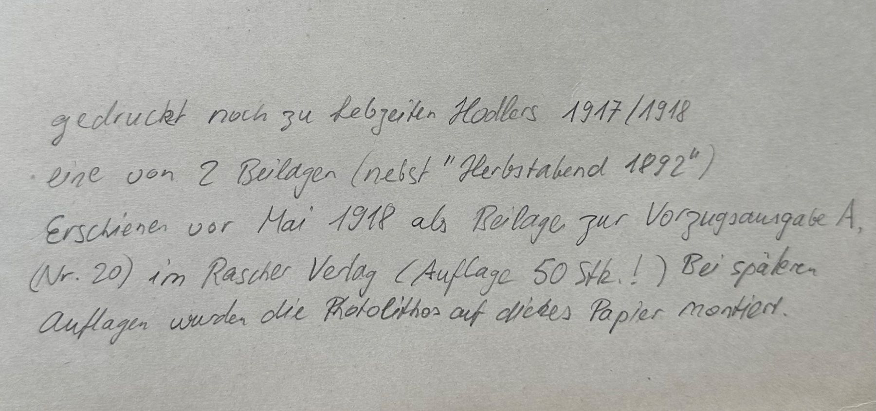Grafica & Litografie: Ferdinand HODLER "Kniender Knabe" – Usato da Grellingen venduto da luxuskunst 3