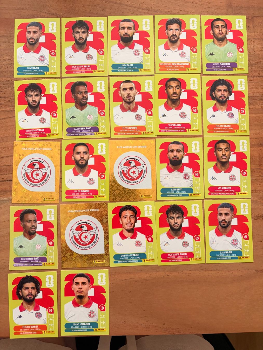 Panini Carte collezionabili: Panini Tunesien TUN 2026 – Usato da Solothurn venduto da rah_g92d