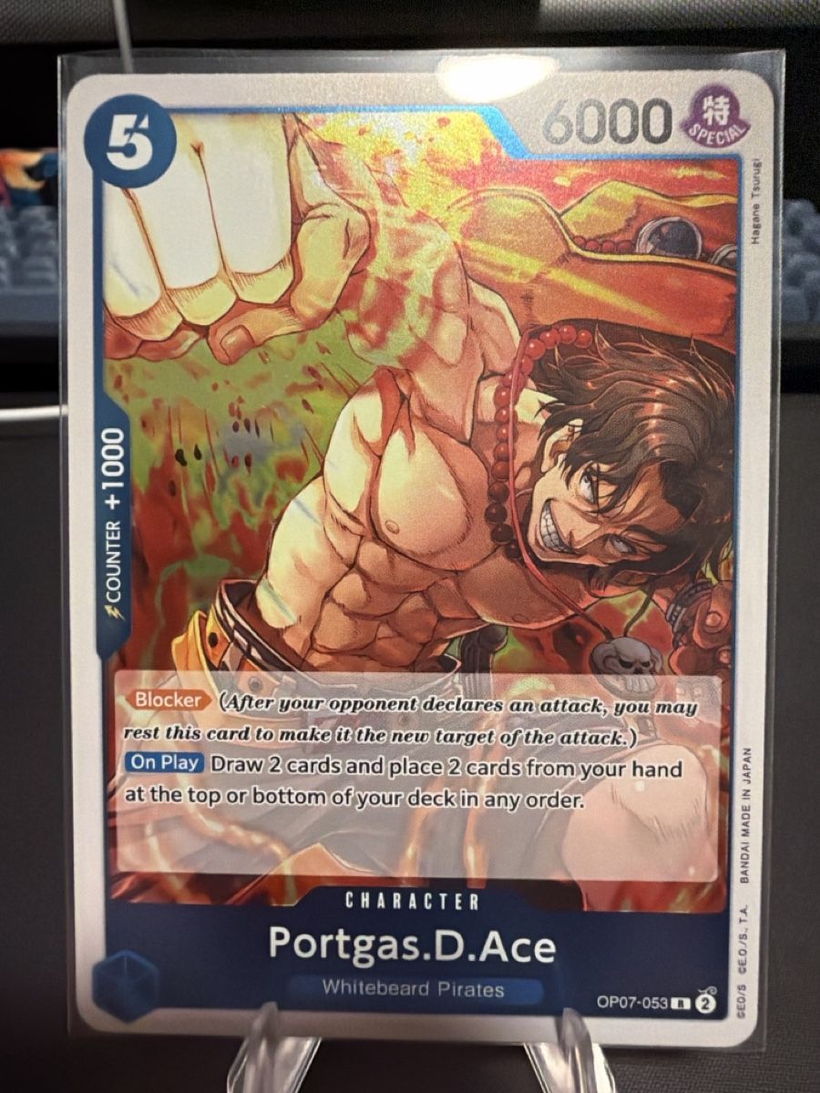 Bandai Sammelbilder & Trading cards: One Piece TCG - Portgas.D.Ace – Neu (gemäss Beschreibung) aus Kriens von Ajiani