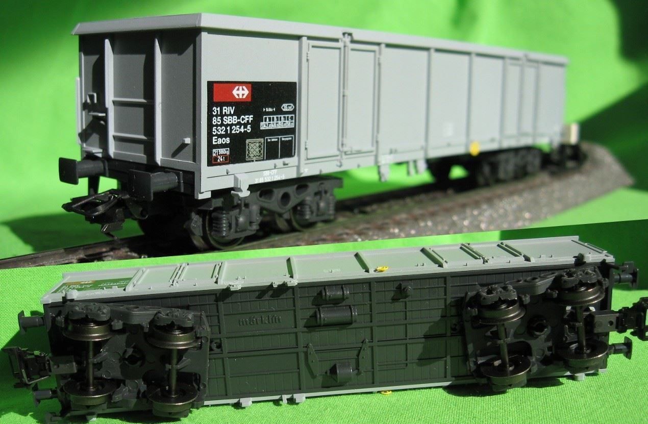 Modellini di ferrovie: SBB Vierachs Hochbord Eaos 622-4 stsp** – Nuovo (secondo la descrizione) da Winterthur venduto da Ricardo211 2